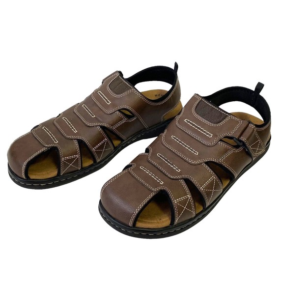 Dockers Men\'s Searose Brair 13W Sandals Fisherman Casual Comfort Outdoor Brown main image 6
